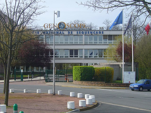 Genoscope / IG / CEA building, on the Genopole biopark