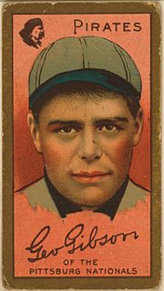 George Gibson (baseball) Canadian baseball player