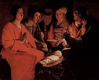 Η Γέννηση του Χριστού, 1644, Παρίσι, Μουσείο του Λούβρου