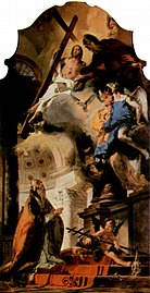 Ar pab Clemens V oc'h azeuliñ an Drinded (1737-38)