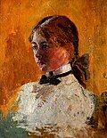 Thumbnail for File:Gwen John - Winifred John, c.1900, TENBM19831385, Tenby Museum &amp; Art Gallery.jpg