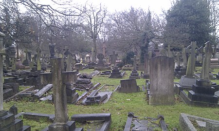 Hanwell Cemetery, London