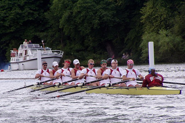 Image: Harvard Rowing Crew at Henley 2004  2