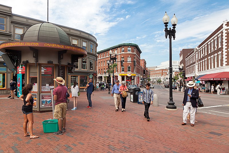 File:Harvard Square in Cambridge, Massachusetts.jpg
