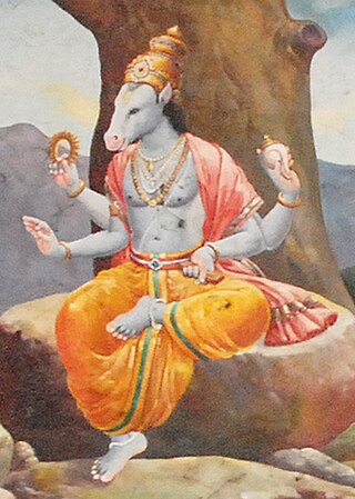 <span class="mw-page-title-main">Hayagriva</span> Horse-headed avatar of Vishnu