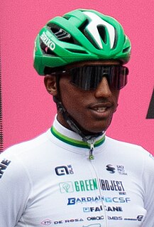 Henok Mulubrhan beim Giro d'Italia 2023