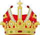 Heraldic Imperial Crown (Gules Mitre).svg