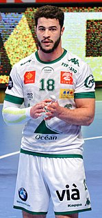 Hichem Kaabeche Algerian handball player