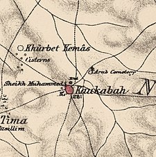Historical map series for the area of Kawkaba (1870s).jpg