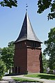 Bell tower of St.Mauritius in Hittfeld