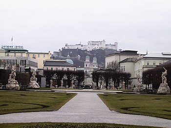 Vista de la fortaleza