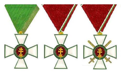 File:Hungarian Order of Merit Knight Crosses.jpg