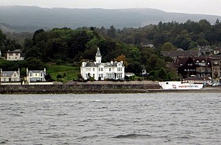 <span class="mw-page-title-main">Hunters Quay Hotel</span> Building in Argyll and Bute, Scotland