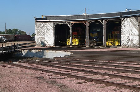 Huron, SD, Chicago-Northwestern roundhouse, turntable 2.jpg