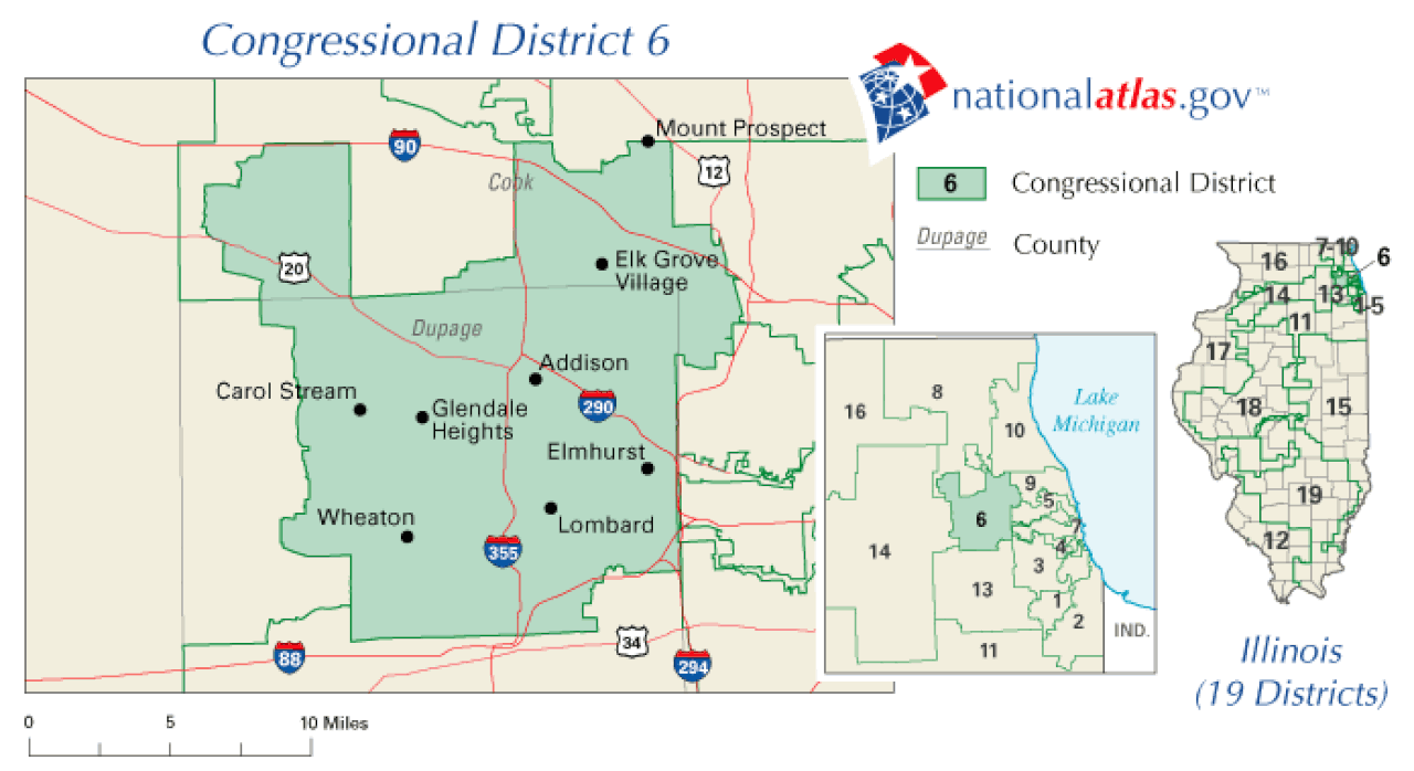Округ 6. Республиканской партии Иллинойса.
