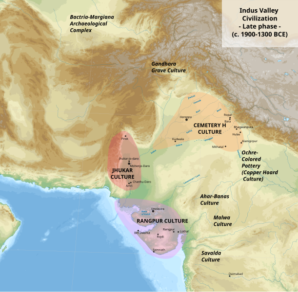 File:Indus Valley Civilization, Late Phase (1900-1300 BCE).svg