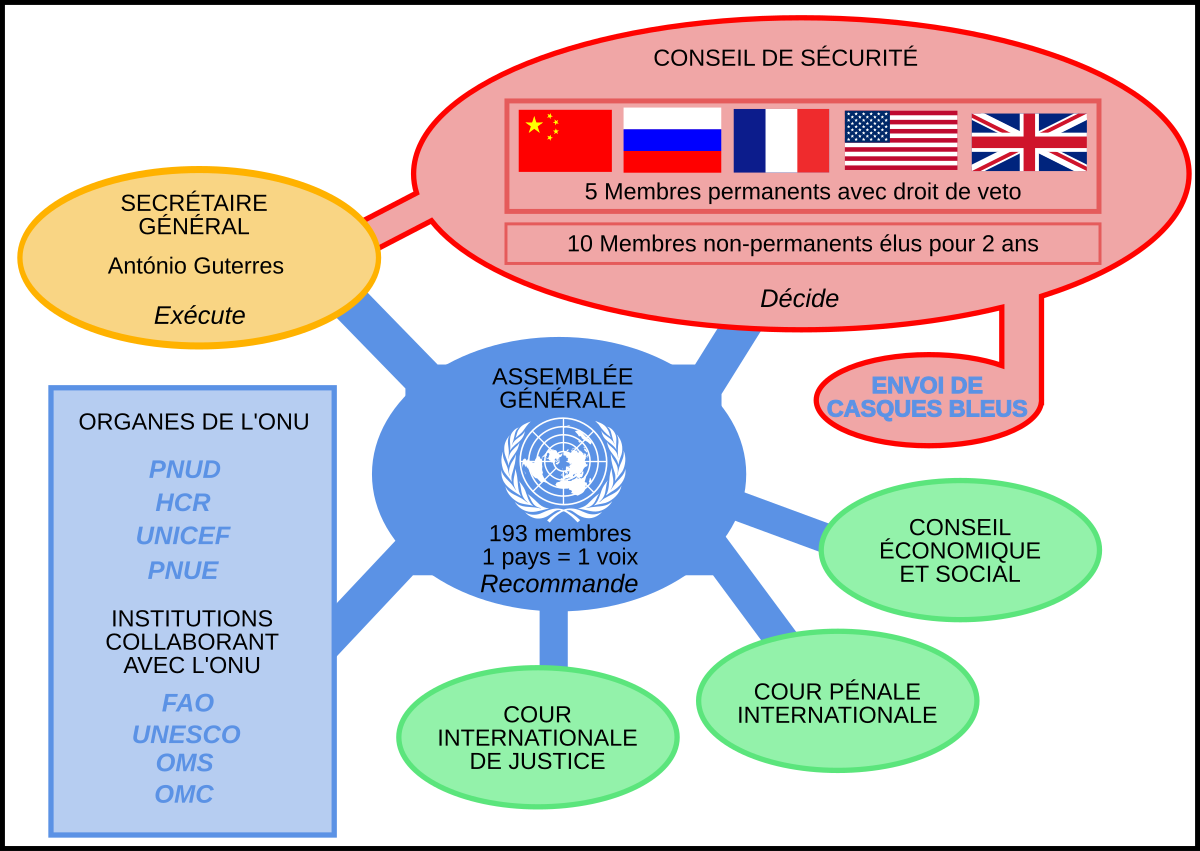 organisation des nations unies