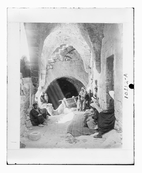 File:Interior of a peasant home at Beit Sahur LOC matpc.11757.jpg