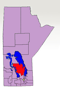 The 1998-2011 boundaries for Interlake highlighted in red Interlake98.png