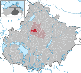 Jürgenstorf – Mappa