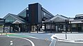 浜崎駅（北口）★ 2022年4月9日 駅周辺整備事業により2021年に供用開始された新駅舎