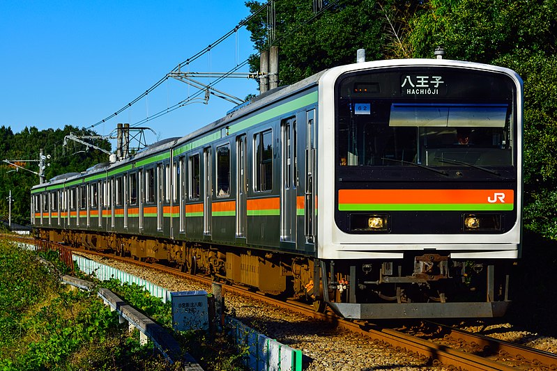 File:JR East 209-3000 series Hachikō Line 20171030.jpg