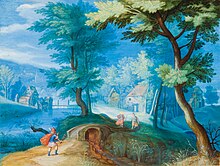 Jan Brueghel the Elder, Landscape with Hermes in Wrocław