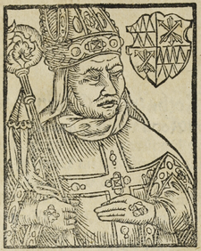 Jan Vitéz mladší (B. Paprocký, Zrcadlo slavného Markrabství moravského, 1593)