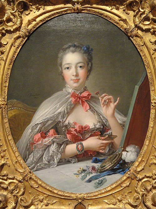 Madame de Pompadour by François Boucher, 1758
