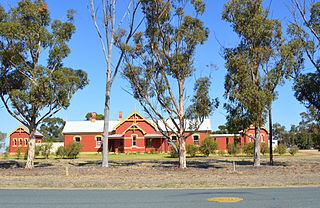 Jerilderie railway station heritge-listed former railway station in Jerilderie, New South Wales, Australia