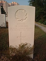 The headstone of Brigadier J.K. Lawson Jklawson.JPG