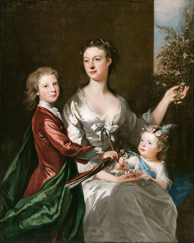 Joseph Highmore - The artist's wife Susanna, son Anthony and daughter Susanna - Google Art Project.jpg