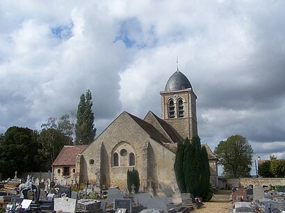 Comment aller à Église Saint-Martin de Jouars-Pontchartrain en transport en commun - A propos de cet endroit