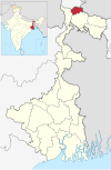 Kalimpong in West Bengal (India).svg