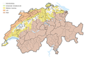 Swiss Mountain area regions