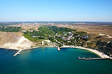 Kavarna Bulgaria aerial photo from the Black Sea.jpg