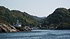 Hidra church in Kirkehavn village, Flekkefjord district