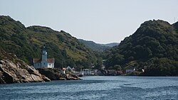 The village of Kirkehavn on Hidra