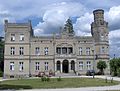 Vue sur le palace de Kołdrąb.