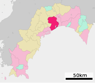 高知市位置図
