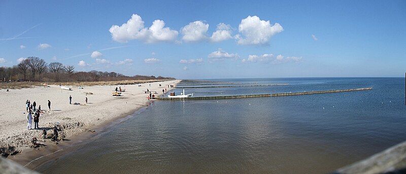 File:Koserow Beach from Sea Bridge.jpg