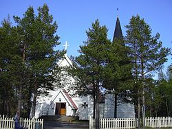 Kostel v Inari