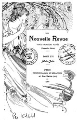 La Nouvelle revue, nouvelle série tome 16, 1902.djvu