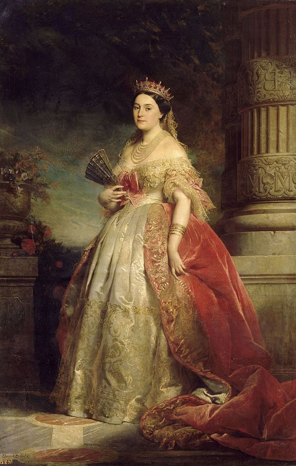 Portrait by Édouard Dubufe, 1861