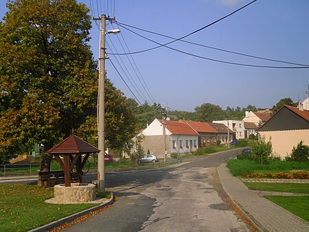 Labuty village centre