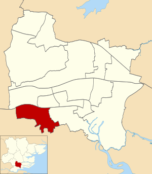 Location of Langdon Hills ward