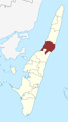 Location of Tranekær Sogn in Langeland Municipality