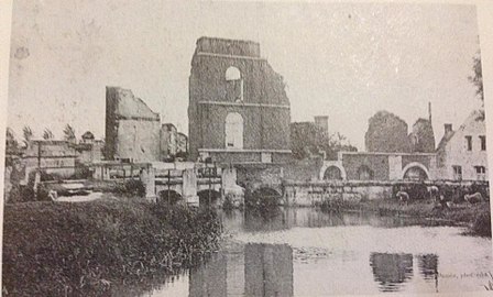 Le moulin brûlé Quiévrain