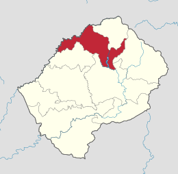 Distretto di Leribe – Localizzazione
