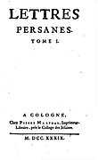 Lettres persanes édition Marteau 1739 - tome I.jpg